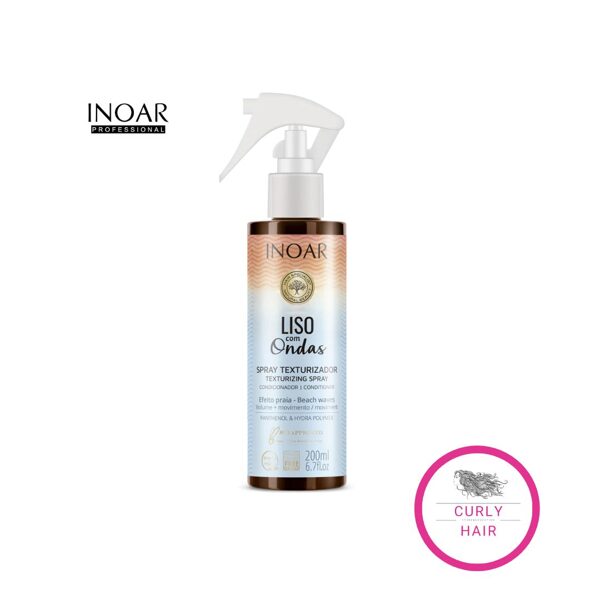 INOAR Liso Com Ondas Spray Texturizador - sprejs tekstūras veidošanai 200 ml